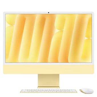 iMac | 24'' | 2024 | M4 | 32GB | 1TB SSD | GPU 10-core - Amarelo