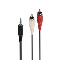 Cabo Áudio ACCS Jack 5mm 2RCA 1.5mm