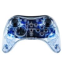 Afterglow Comando Pro Wireless Wii U Azul Transparente