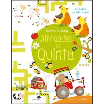 Escreve e Apaga: Atividades na Quinta