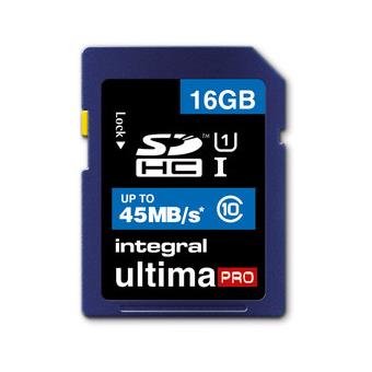 Integral UltimaPro SDHC 16GB 45MB/S Classe 10