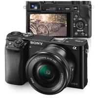 Sony Alpha α6000 + SEL1650 16-50mm f/3.5-5.6 PZ OSS (Preto)