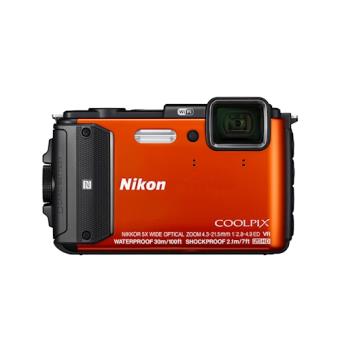 Nikon COOLPIX AW130 Câmara compacta 16MP 1/2.3" CMOS 4608 x 3456pixels Laranja