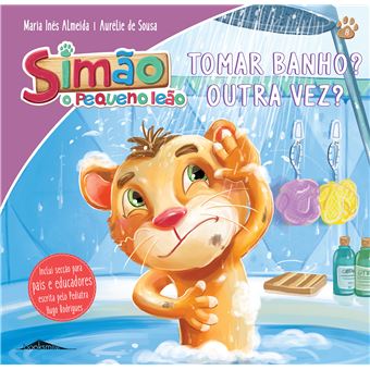 Simão, O Pequeno Leão - Livro 8: Tomar Banho? Outra Vez?