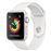 Apple Watch Series 3 38mm - Alumínio Prateado | Bracelete Desportiva - Branco_0