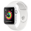 Apple Watch Series 3 38mm - Alumínio Prateado | Bracelete Desportiva - Branco