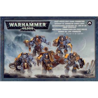 Warhammer Space Wolves - Wolf Guard Terminators - Jogos De Estratégia ...