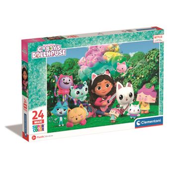 Puzzle Gabby's Dollhouse 24 Maxi - Clementoni - 1