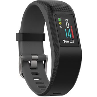 Monitor de Atividade Garmin Vívosport - S/M - Preto | Cinzento