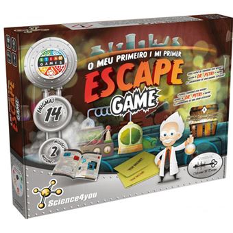 Jogo de Tabuleiro Clementoni Escape Room Deluxe