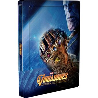 Vingadores: Guerra do Infinito - Edição Steelbook - Blu-ray