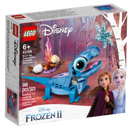 LEGO Disney Frozen 43186 Bruni Salamandra, Personagem para Construir