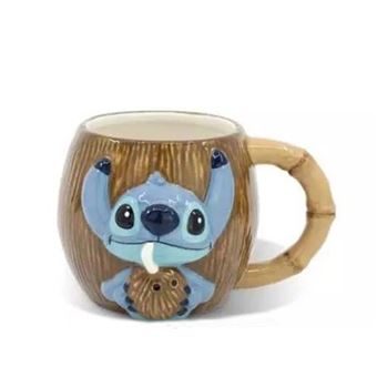 Caneca 3D Disney: Lilo & Stitch Coconut 420ml - Stor - 1