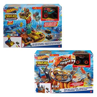 Hot Wheels Monster Trucks Mobile Downhill Race - Mattel - Pistas de Carros  - Compra na