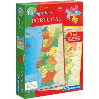 Puzzle Mapa de Portugal