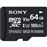 Cartão Memória Sony MSDXC SR-UX2A V30 100MB/s - 64GB_0