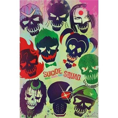 Poster - Poster Suicide Squad Skulls - Objecto derivado - Compra música ...