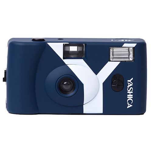 Máquina Fotográfica Analógica YASHICA MF-1 Série Y - Azul