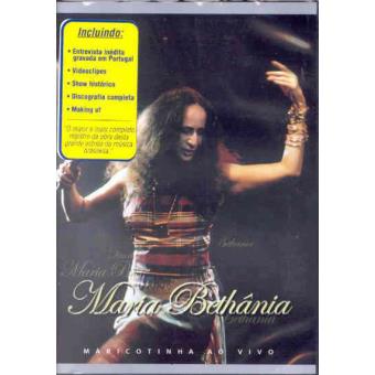 DVD - Maria Bethânia - Maricotinha ao Vivo