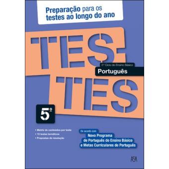 Testes de Língua Portuguesa - 5º Ano