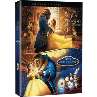 Pack A Bela e o Monstro - Imagem Real + Animação (DVD)