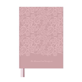 Kokonote Agenda Semainier 2025 2026 Soft Lace - Weekly Planner Élégant Pour Étudiants Et Professionnels