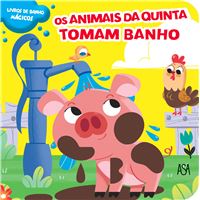 Livros de Banho Mágicos - Os Animais da Quinta Tomam Banho