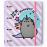 Dossier com Elástico Pusheen, the Cat A4 - 4 Argolas_0