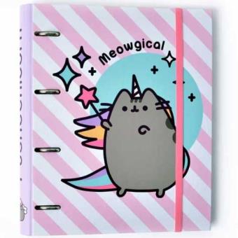 Dossier com Elástico Pusheen, the Cat A4 - 4 Argolas