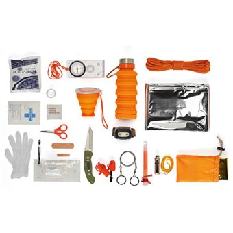 Kit de Sobrevivência Expédition - Material para campismo e