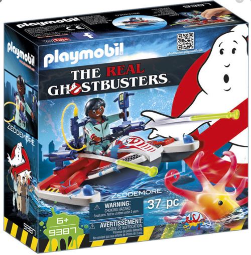 Playmobil Ghostbusters 9387 Caça-Fantasmas Stanz com Mota de Água