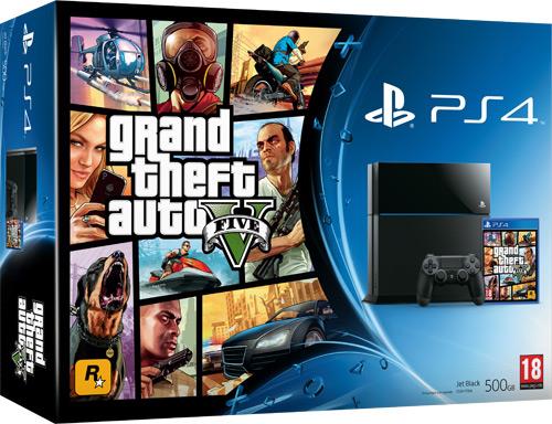 Sony lança um pacote PS4 com GTA V em Portugal