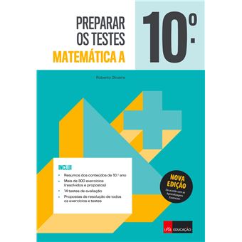 Preparar os Testes Matemática A 10.º ano