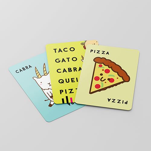 Taco Gato Cabra Queijo Pizza Card Game