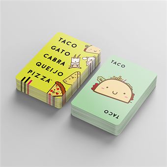 Taco Gato Cabra Queijo Pizza Card Game