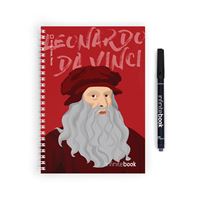 Caderno Infinitebook Pontilhado Da Vinci A5