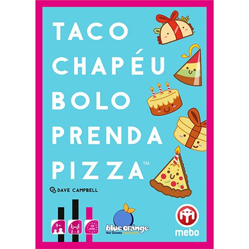 Jogo Taco Chapéu Bolo Presente Pizza