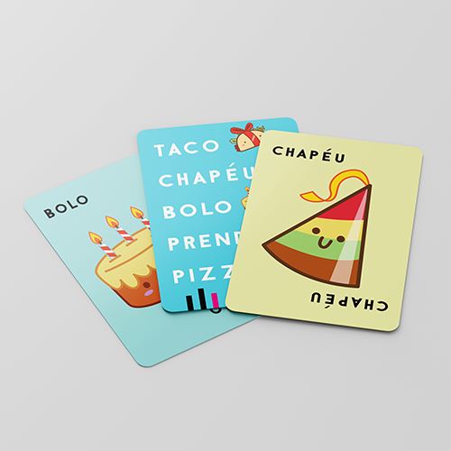 Jogo Taco Chapéu Bolo Presente Pizza