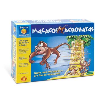 O DIVERTIDO JOGO DOS MACACOS DE BRINQUEDO QUE CAEM DA ÁRVORE