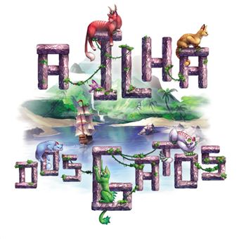 Jogo A Ilha dos Gatos - Maldito Games - Jogo de Tabuleiro - Compra