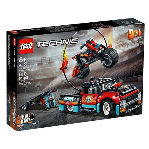 LEGO Technic 42106 Mota e Camião de Acrobacias
