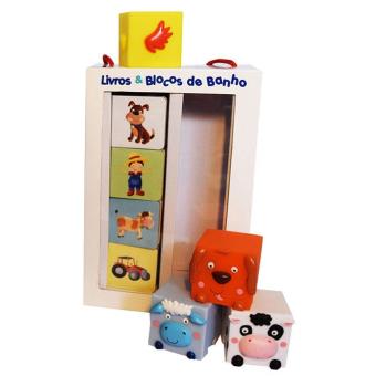 Branco - Livros & Blocos de Banho