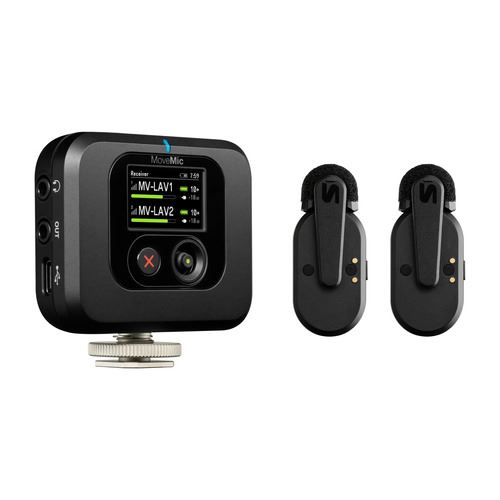 Kit Microfone + Recetor MV-TWO-KIT Z6 Shure