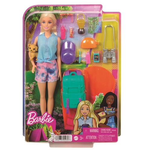 Boneca Barbie com Pets - Adota Cachorrinhos - Morena - Mattel