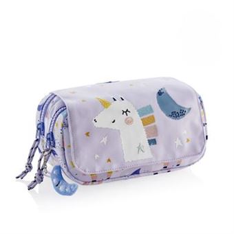 Miquelrius - Astuccio per la scuola piccolo, portapenne mini, realizzato con bottiglie riciclate, chiusura zip, organizza il tuo materiale scolastico