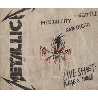 Metallica - Live Shit: Binge Purge (3CD+2DVD) - CD Álbum - Compra