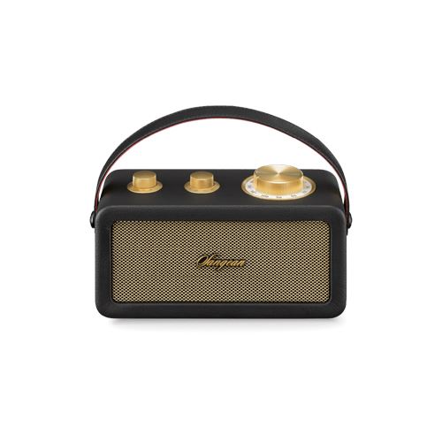 Rádio Portátil Retro Sangean RA-101 - Preto/ Dourado