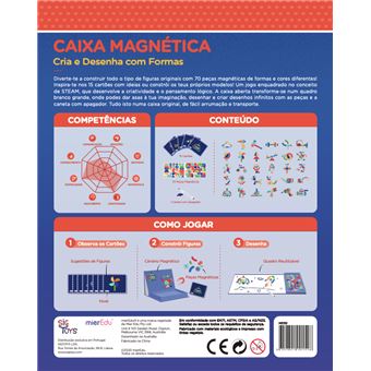 Caixa Magnética Bonecas de Vestir - Jogos de Descoberta