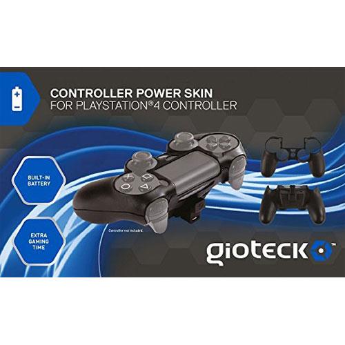Gioteck Black Controller Power Skin PS4 - 1