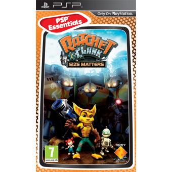 PSP – RATCHET E CLANK SIZE MATTERS – Falcão Games